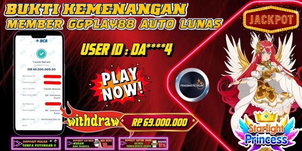 🎁BUKTI WITHDRAW PLAYER AKTIF HARI INI,, SELAMAT KEPADA PLAYER SETIA GGPLAY88 🎁
