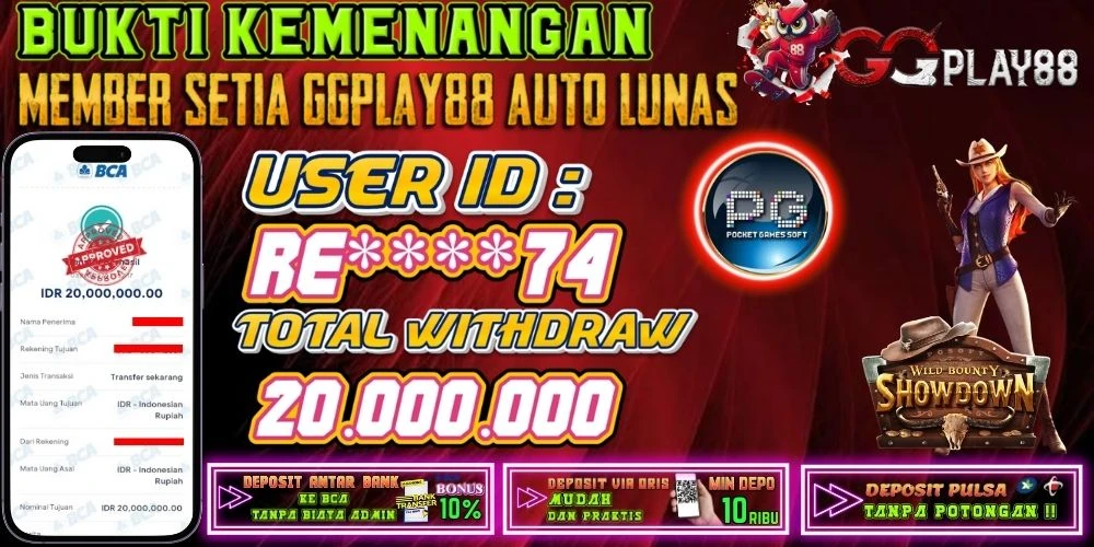BUKTI WITHDRAW WILD BOUNTY SHOWDOWN