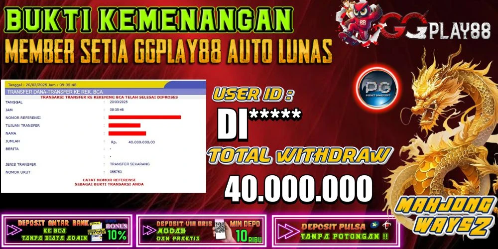 BUKTI KEMENANGAN MAHJONG WAYS 2