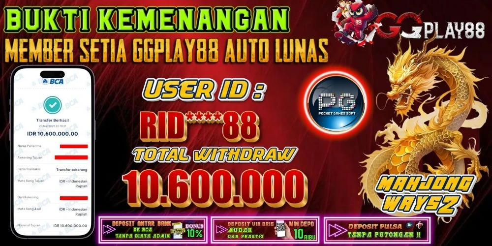 BUKTI KEMENANGAN MAHJONG WAYS 2