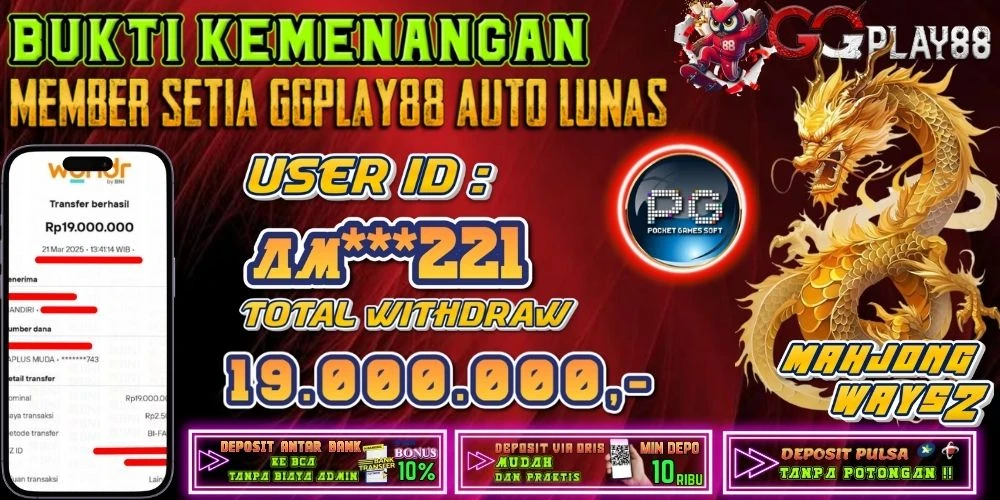BUKTI WITHDRAW PLAYER AKTIF HARI INI, mahjong ways2