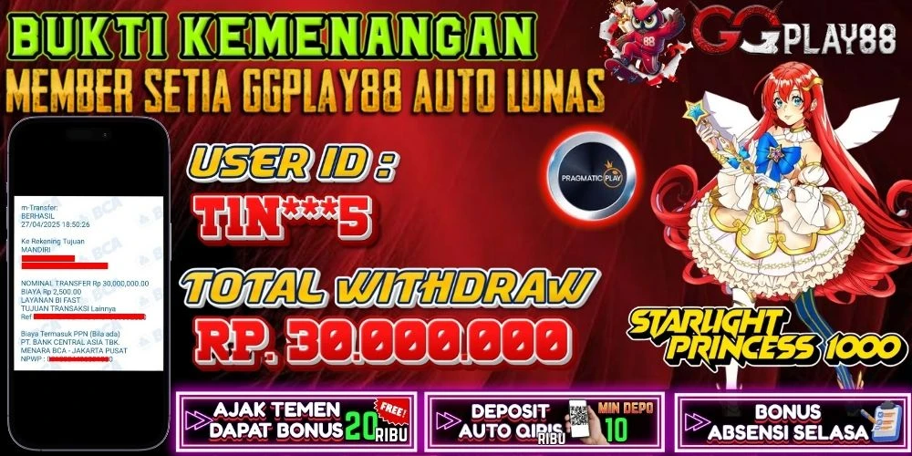 BUKTI WD PRINCES 1000 30JT