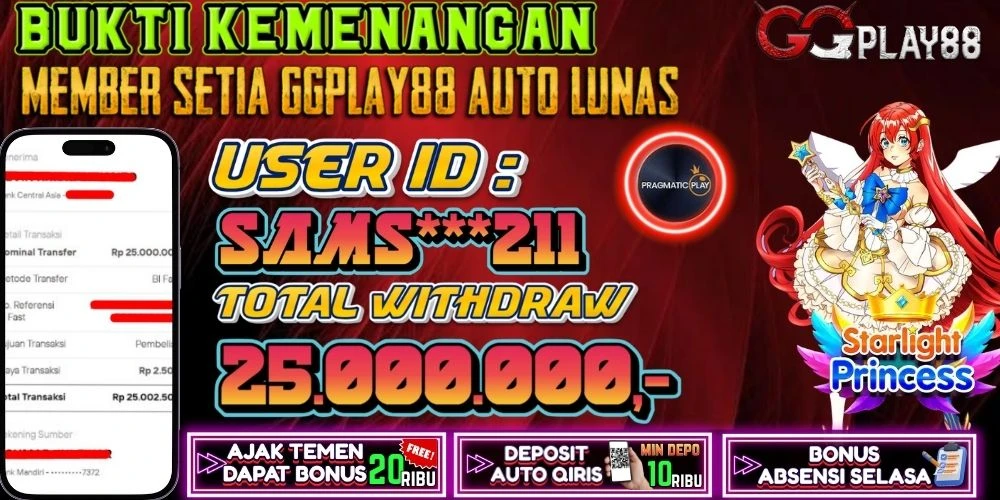 🎁BUKTI WITHDRAW PLAYER AKTIF HARI INI,, SELAMAT KEPADA PLAYER SETIA GGPLAY88 🎁